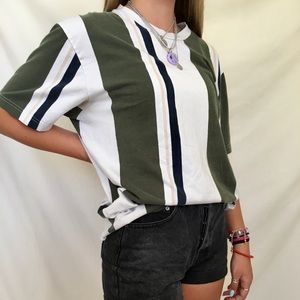 Hollister 90’s Vibe Striped Shirt